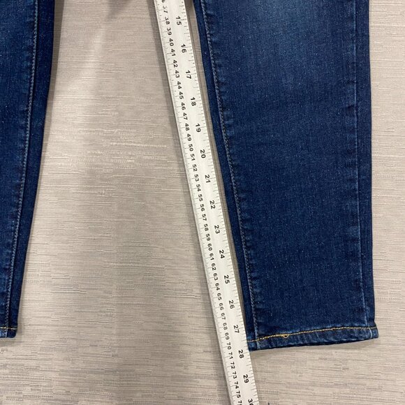 Levi's 720 Jeans Womens 31 x 28 High Rise Super Skinny Medium Wash Stretch Denim - Picture 8 of 14
